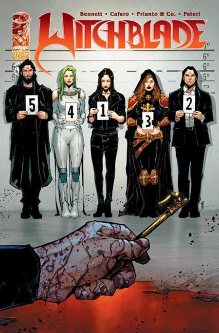 WITCHBLADE #27 CVR A GIUSEPPE CAFARO & ARIF PRIANTO ISBN: 70985304035402711 - FOC DATE: 10/18/26 - Release Date: 11/11/26
