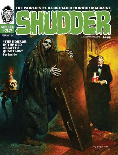 SHUDDER MAGAZINE #32 ISBN: 72527474301803211 - FOC DATE: 9/27/26 - Release Date: 11/25/26