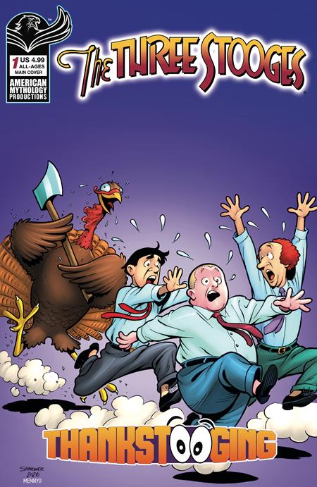 THREE STOOGES THANKSTOOGING #1 (ONE SHOT) CVR A ERIC SHANOWER ISBN: 78200334612400111 - FOC DATE: 10/18/26 - Release Date: 11/25/26