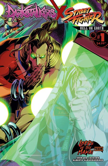 DARKSTALKERS X STREET FIGHTER HELL ON EARTH #1 (ONE SHOT) CVR B JEFFREY CRUZ VAR ISBN: 85534800173400121 - FOC DATE: 9/27/26 - Release Date: 11/4/26