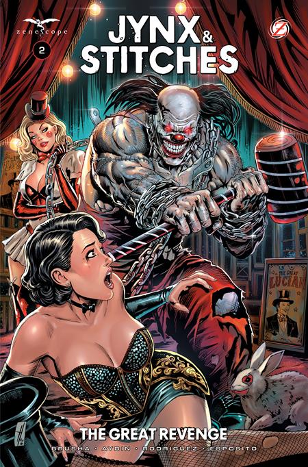 JYNX AND STITCHES THE GREAT REVENGE #2 (OF 3) CVR A HAKAN AYDIN ISBN: 73238850830300211 - FOC DATE: 9/27/26 - Release Date: 11/11/26