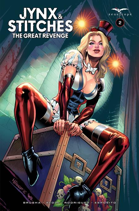 JYNX AND STITCHES THE GREAT REVENGE #2 (OF 3) CVR C MARIA LAURA SANAPO VAR ISBN: 73238850830300231 - FOC DATE: 9/27/26 - Release Date: 11/11/26