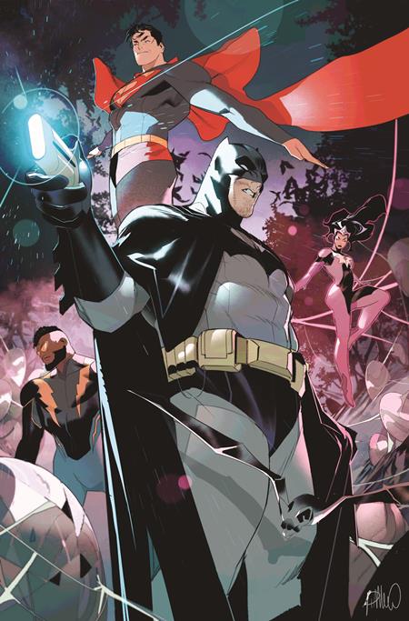 JUSTICE LEAGUE UNLIMITED #2 CVR B SIMONE DI MEO CARD STOCK VAR - Release Date: 12/25/24