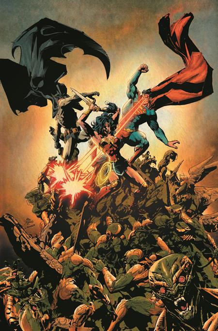 JUSTICE LEAGUE UNLIMITED #2 CVR C MIKE DEODATO JR CARD STOCK VAR - Release Date: 12/25/24