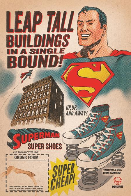 SUPERMAN #21 CVR C DAVE JOHNSON CARD STOCK VAR - Release Date: 12/25/24