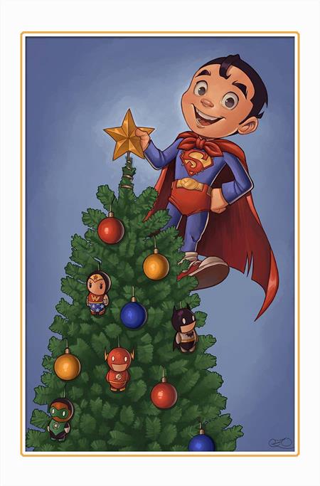 SUPERMAN #21 CVR E CHRISSIE ZULLO DC WINTER WONDERLAND CARD STOCK VAR - Release Date: 12/25/24