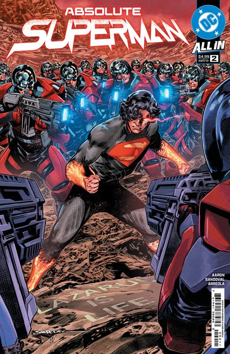 ABSOLUTE SUPERMAN #2 CVR A RAFA SANDOVAL - Release Date: 12/4/24