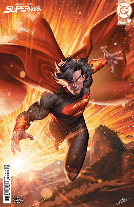 ABSOLUTE SUPERMAN #2 CVR C MATEUS MANHANINI CARD STOCK VAR - Release Date: 12/4/24