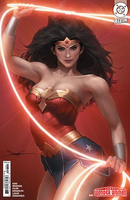 1:25 WONDER WOMAN #16 CVR E INC 1:25 JEEHYUNG LEE CARD STOCK VAR - Release Date: 12/18/24
