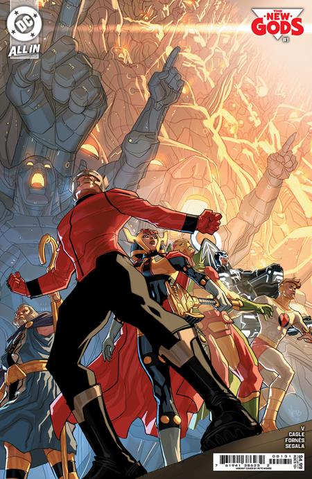 NEW GODS #1 (OF 12) CVR C PETE WOODS CARD STOCK VAR - Release Date: 12/18/24