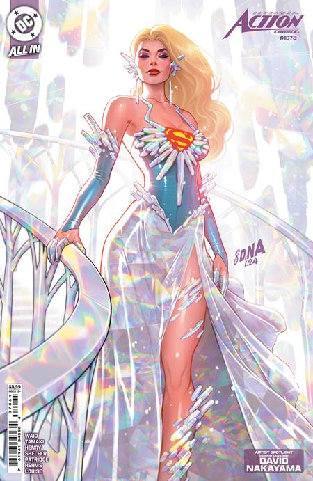 ACTION COMICS #1078 CVR D DAVID NAKAYAMA ARTIST SPOTLIGHT CARD STOCK VAR - Release Date: 12/4/24