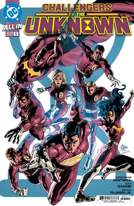 CHALLENGERS OF THE UNKNOWN #1 (OF 6) CVR A MIKE DEODATO JR - Release Date: 12/18/24