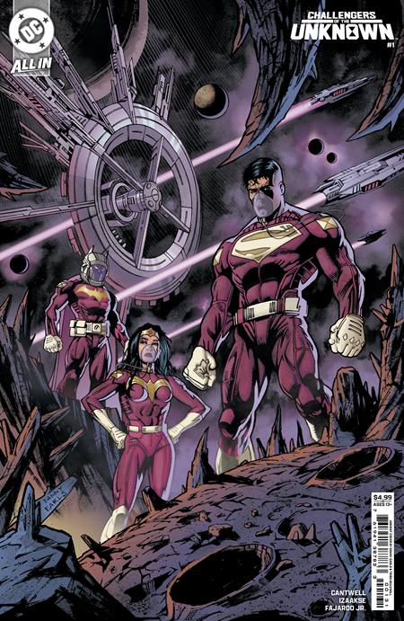 CHALLENGERS OF THE UNKNOWN #1 (OF 6) CVR C DANNY EARLS CARD STOCK VAR - Release Date: 12/18/24