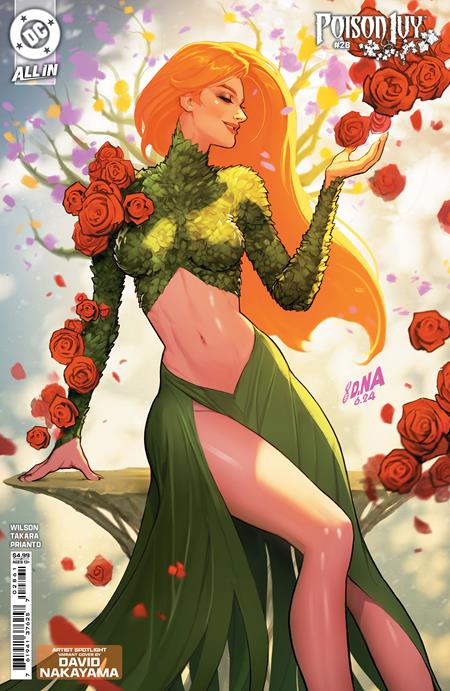 POISON IVY #28 CVR D DAVID NAKAYAMA ARTIST SPOTLIGHT CARD STOCK VAR - Release Date: 12/4/24