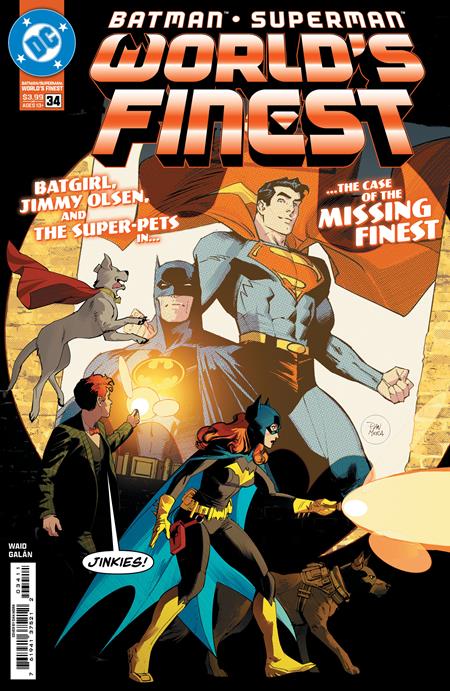 BATMAN SUPERMAN WORLDS FINEST #34 CVR A DAN MORA - Release Date: 12/18/24