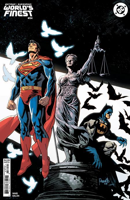 BATMAN SUPERMAN WORLDS FINEST #34 CVR B YANICK PAQUETTE CARD STOCK VAR - Release Date: 12/18/24