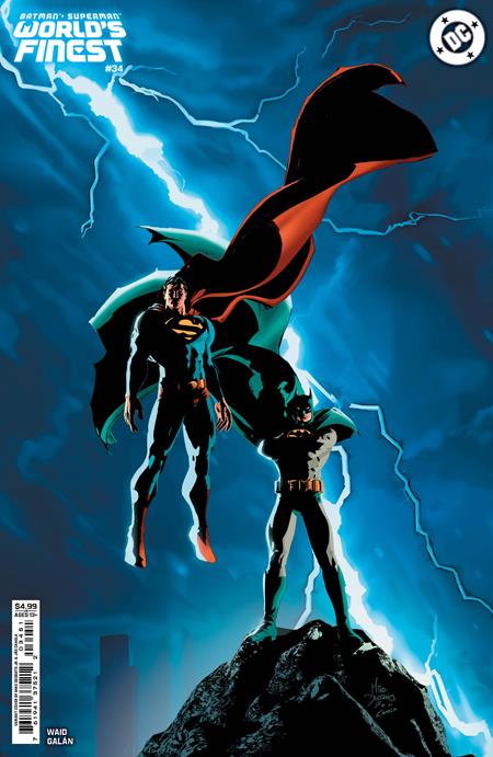 BATMAN SUPERMAN WORLDS FINEST #34 CVR C MIKE DEODATO JR CARD STOCK VAR - Release Date: 12/18/24