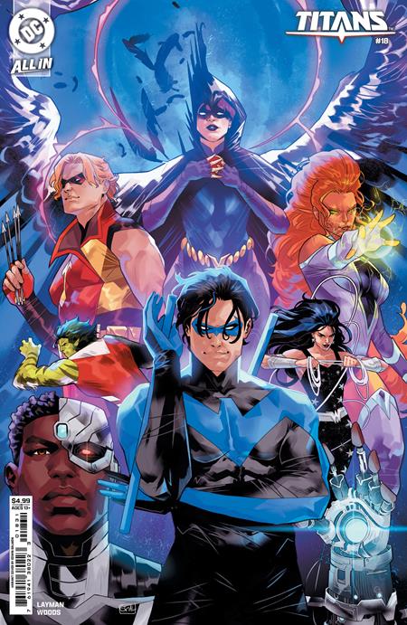 TITANS #18 CVR B EDWIN GALMON CARD STOCK VAR - Release Date: 12/18/24