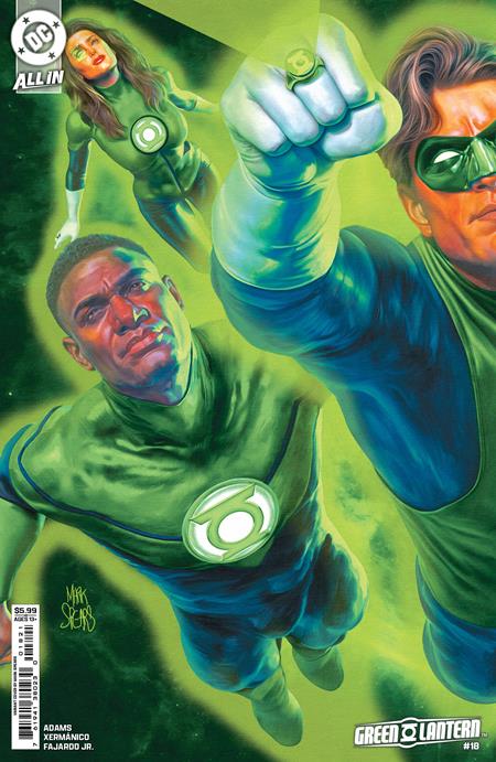 GREEN LANTERN #18 CVR B MARK SPEARS CONNECTING CARD STOCK VAR - Release Date: 12/11/24