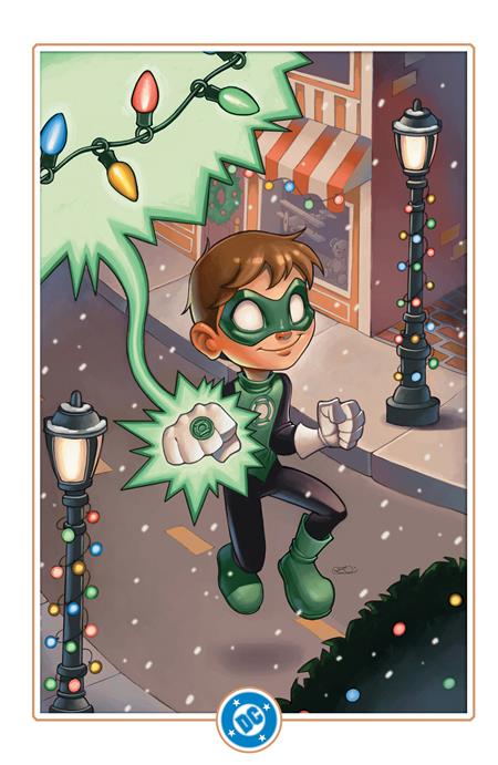 GREEN LANTERN #18 CVR D CHRISSIE ZULLOE DC WINTER WONDERLAND CARD STOCK VAR - Release Date: 12/11/24