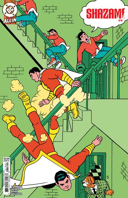 SHAZAM #18 CVR B JAVIER PULIDO CARD STOCK VAR - Release Date: 12/4/24