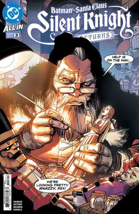 BATMAN SANTA CLAUS SILENT KNIGHT RETURNS #3 (OF 5) CVR A BERNARD CHANG - Release Date: 12/11/24