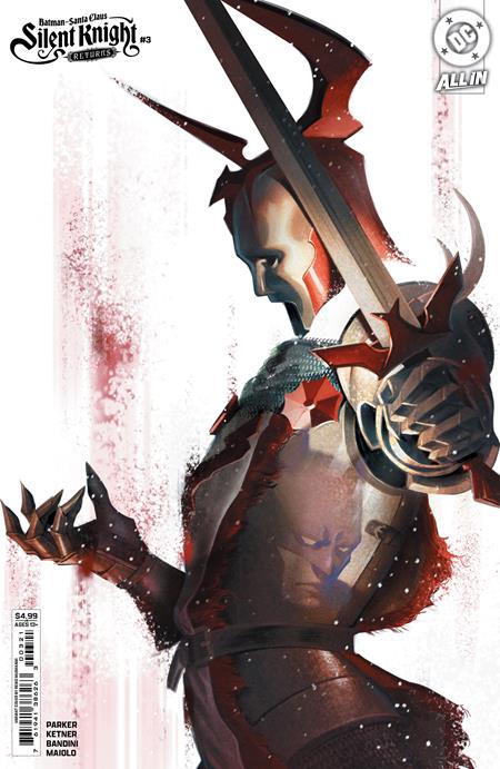 BATMAN SANTA CLAUS SILENT KNIGHT RETURNS #3 (OF 5) CVR B REIKO MURAKAMI CARD STOCK VAR - Release Date: 12/11/24