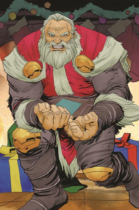 BATMAN SANTA CLAUS SILENT KNIGHT RETURNS #5 (OF 5) CVR B PETE WOODS CARD STOCK VAR - Release Date: 12/25/24