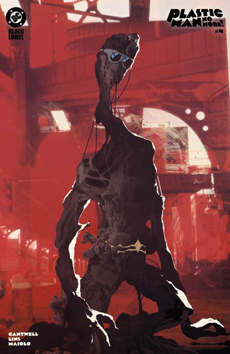 PLASTIC MAN NO MORE #4 (OF 4) CVR B ALEX ECKMAN-LAWN VAR (MR) - Release Date: 12/4/24