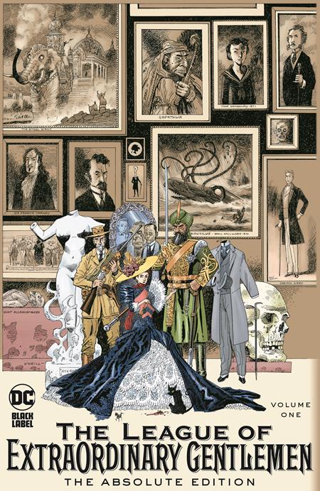 LEAGUE OF EXTRAORDINARY GENTLEMEN HC VOL 01 THE ABSOLUTE EDITION (2025 EDITION) (MR) - Release Date: 6/24/25