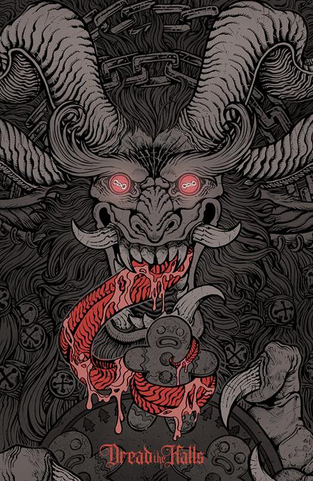 1:20 DREAD THE HALLS (ONE SHOT)CVR E INC 1:20 MARIA WOLF VIRGIN VAR - Release Date: 12/4/24