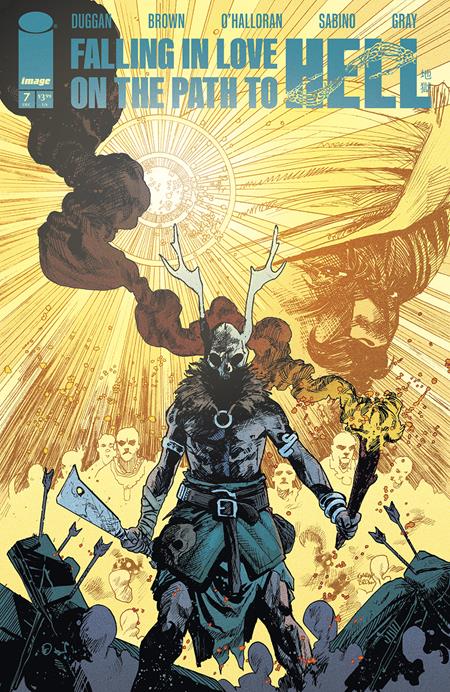 FALLING IN LOVE ON THE PATH TO HELL #7 CVR A GARRY BROWN (MR) - Release Date: 1/15/25