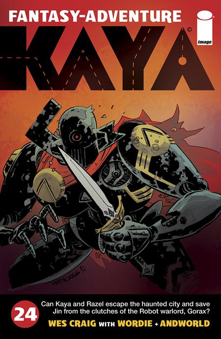KAYA #24 CVR A WES CRAIG - Release Date: 1/8/25