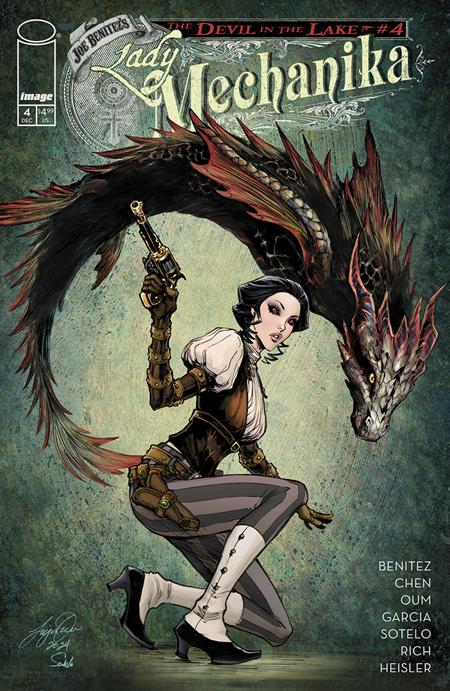 LADY MECHANIKA THE DEVIL IN THE LAKE #4 (OF 4) CVR B SIYA OUM VAR - Release Date: 12/11/24