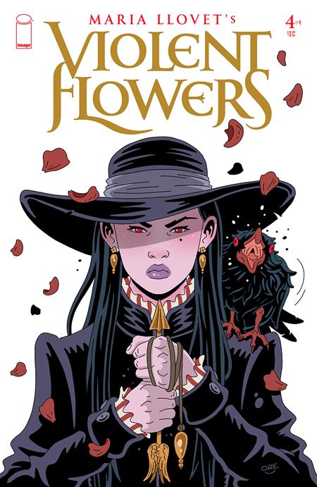 VIOLENT FLOWERS #4 (OF 4) CVR D JESUS ORELLANA VAR (MR) - Release Date: 12/26/24