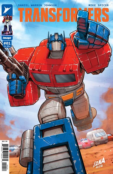 TRANSFORMERS #1 Tenth Printing Cvr E David Nakayama Var - Release Date: 12/18/24