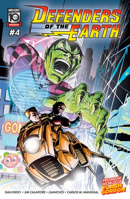 DEFENDERS OF THE EARTH #4 (OF 8) CVR A JIMCALAFIORE - Release Date: 12/11/24