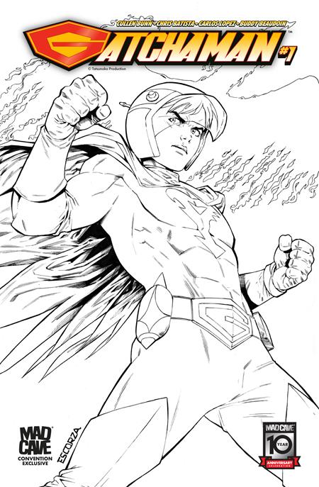GATCHAMAN #1 ESCORZA BROS CONVENTION EXCLUSIVE VAR (NET) - Release Date: 12/4/24