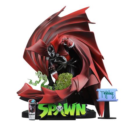 SPAWN #1 (BLACK WHITE & RED ALL OVER) 1:10 SCALE RESIN STATUE - Release Date: 3/26/25
