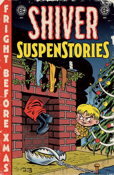 1:10 EC SHIVER SUSPENSTORIES #1 (ONE SHOT) CVR C INC 1:10 JAY STEPHENS HOMAGE VAR - Release Date: 12/11/24