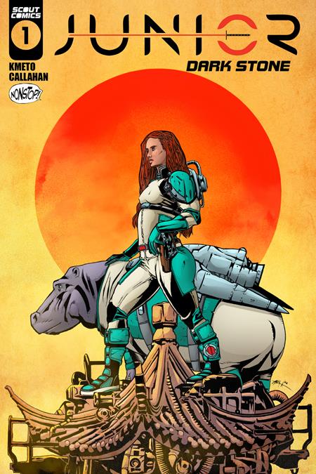 JUNIOR VOL 2 #1 DARK STONE CVR A ALEX KMETO (NONSTOP) (Resolicit) - Release Date: 12/11/24