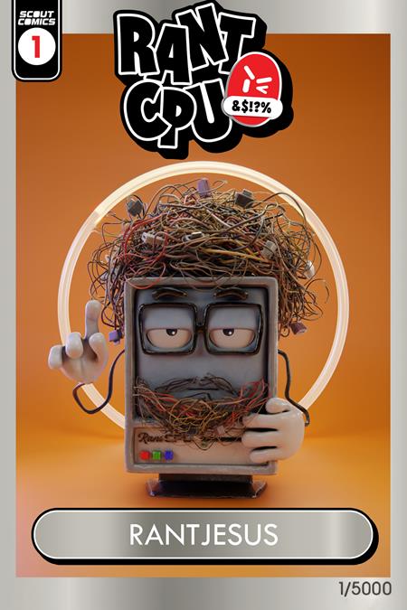 RANT CPU CHRISTMAS SPECIAL #1 (ONE SHOT) CVR C JESUS GARBAGE PAIL KIDS HOMAGE VAR - Release Date: 12/4/24