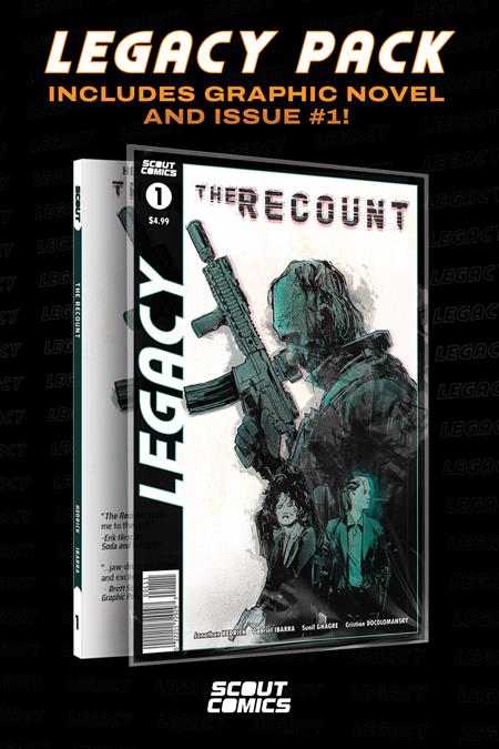 RECOUNT VOL 01 SCOUT LEGACY COLLECTORS PACK #1 AND COMPLETE TP (NONSTOP) (MR) - Release Date: 12/26/24