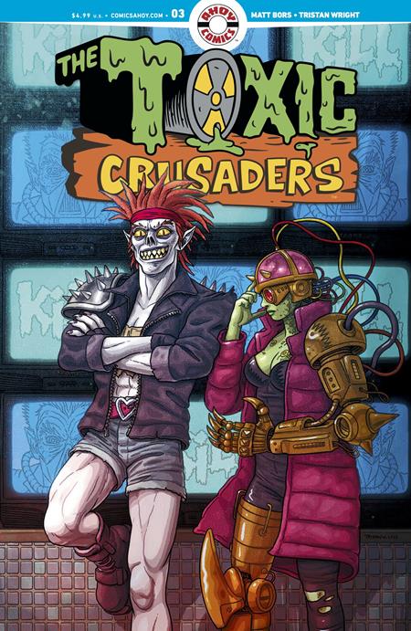 TOXIC CRUSADERS #3 (OF 5) CVR A TRISTAN WRIGHT (MR) ISBN: 85647000843100311 - Release Date: 12/24/25