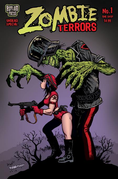 ZOMBIE TERROR #1 UNDEAD SPECIAL (ONE SHOT) CVR B STEVE MANNION VAR (MR) Previously Solicited ISBN: 85005174301801021 - Release Date: 12/10/25