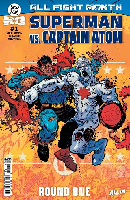 DC K.O. SUPERMAN VS CAPTAIN ATOM #1 (ONE SHOT) CVR A JORGE CORONA ISBN: 76194139381000111 - Release Date: 12/3/25