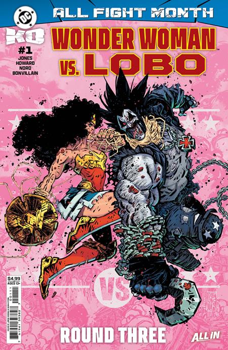 DC K.O. WONDER WOMAN VS LOBO #1 (ONE SHOT) CVR A JORGE CORONA ISBN: 76194139382700111 - Release Date: 12/10/25