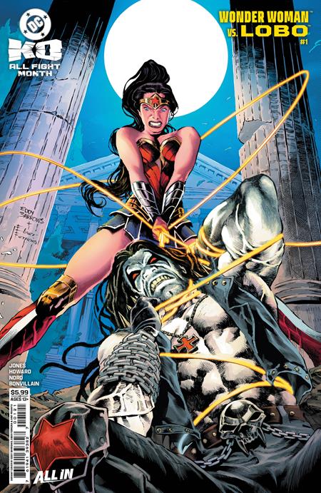 DC K.O. WONDER WOMAN VS LOBO #1 (ONE SHOT) CVR E EDDY BARROWS CARD STOCK VAR ISBN: 76194139382700121 - Release Date: 12/10/25