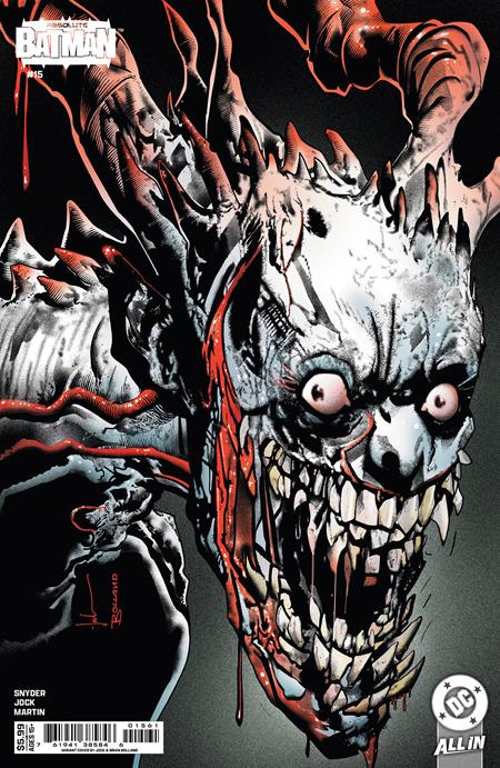 ABSOLUTE BATMAN #15 CVR D BRIAN BOLLAND JOCK CARD STOCK VAR ISBN: 76194138584601561 - Release Date: 12/10/25