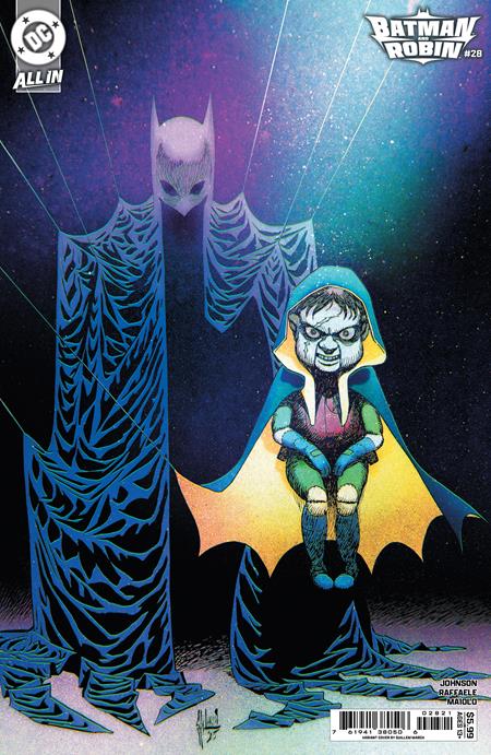 BATMAN AND ROBIN #28 CVR B GUILLEM MARCH CARD STOCK VAR ISBN: 76194138050602821 - Release Date: 12/10/25